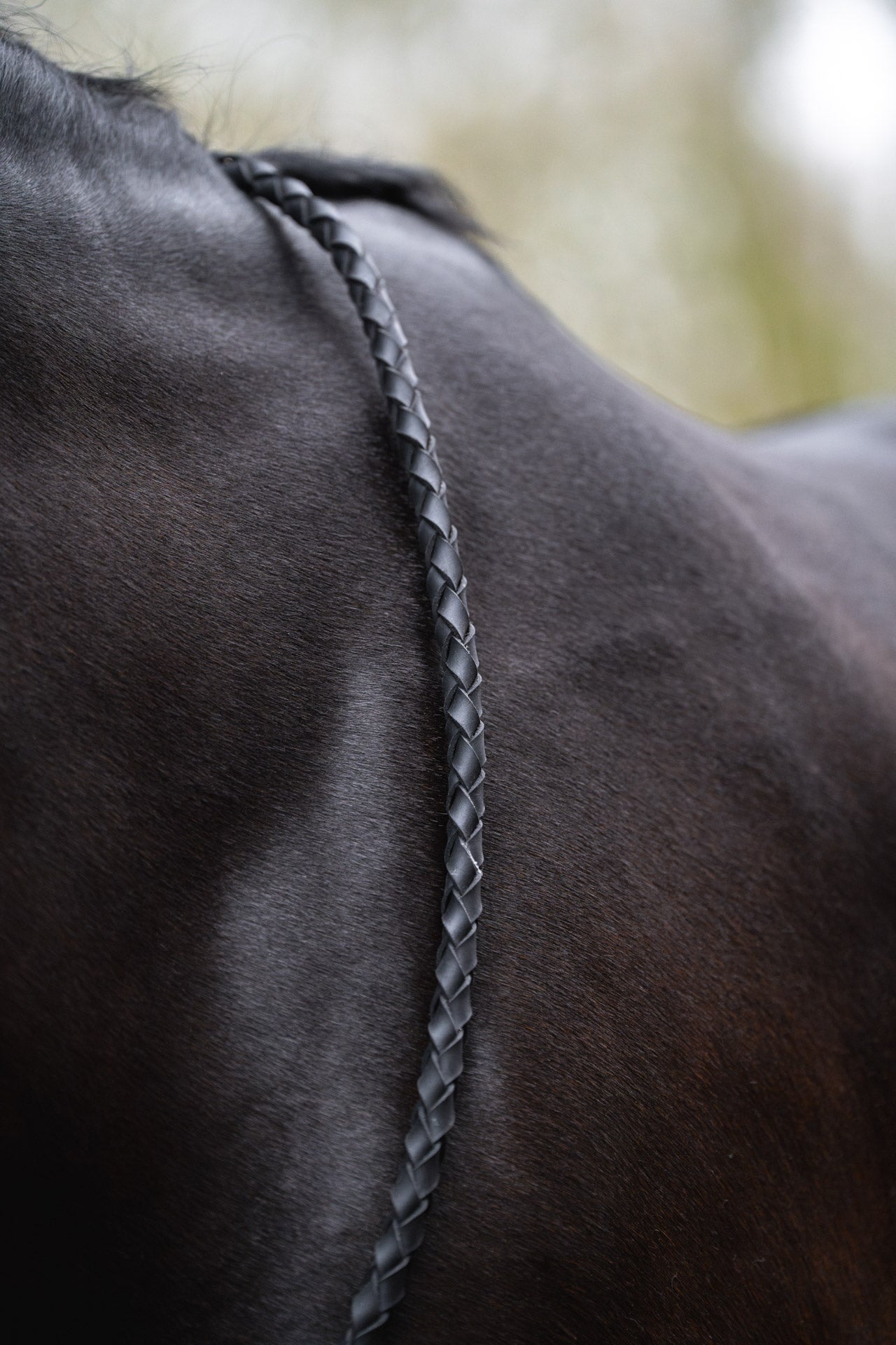 Gevlochten neckrope CheFauve
