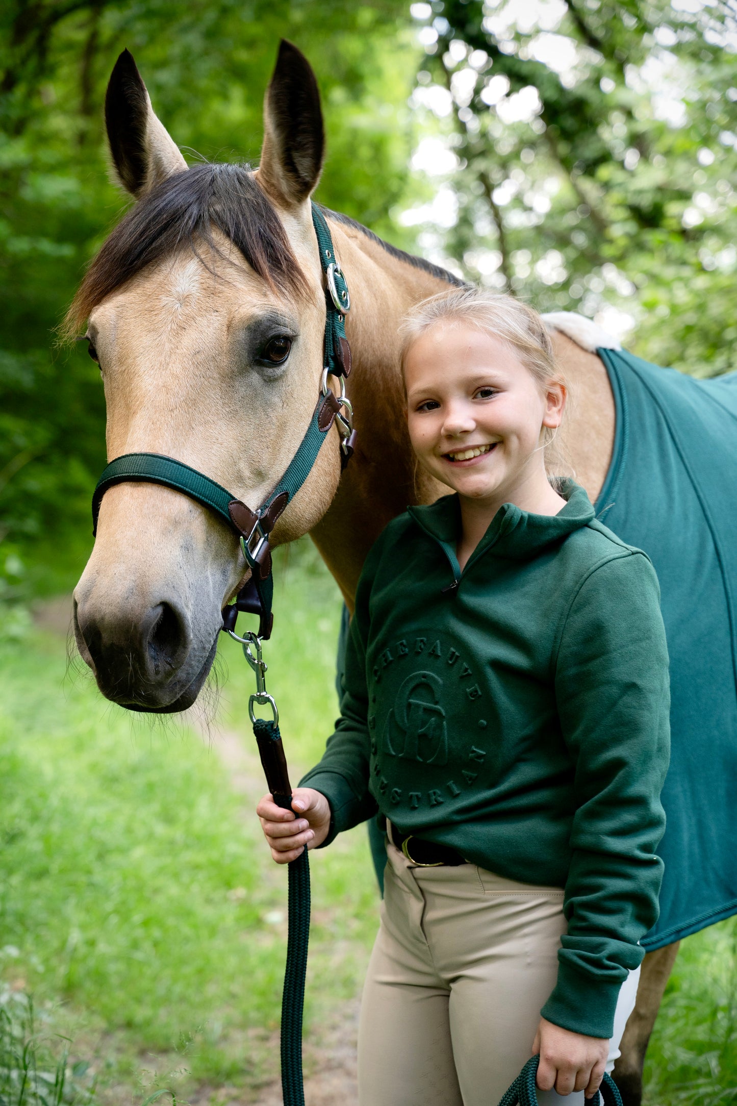 CheFauve Half Zip Trui