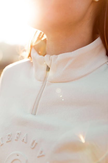 chefauve sweater trui light beige kraag