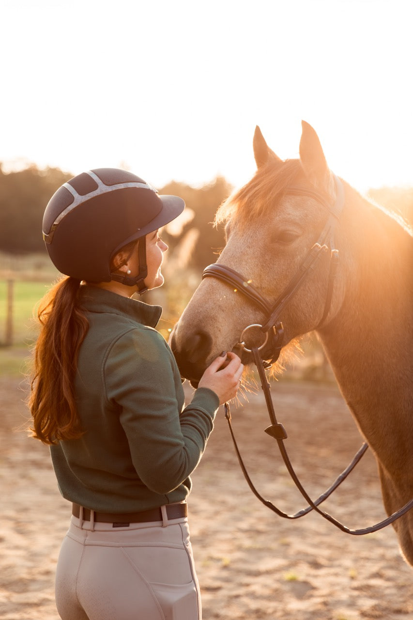 CheFauve Half Zip Trui